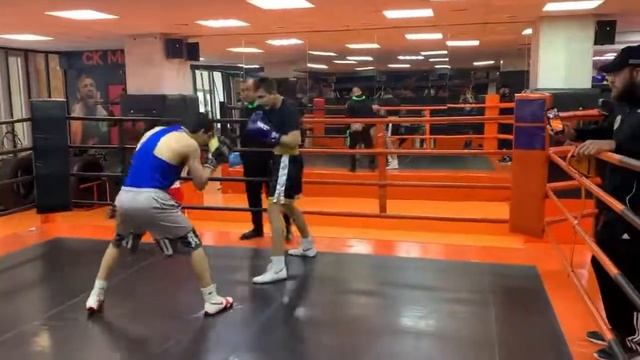 Дружеский спарринг Стелиоса Кирсанидиса и Эдуард Аветисян смотреть онлайн
