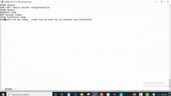 Create Dockerfile and Containers and Share Volume - Docker Tutorial