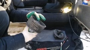 Sitroen Berlingo затрещал моторчик печки.