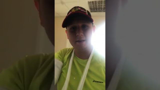 Курьёзный случай из жизни Руслана! Или как я сломал руку(закрытый перелом кисти и открытый -локтя ? смотреть онлайн