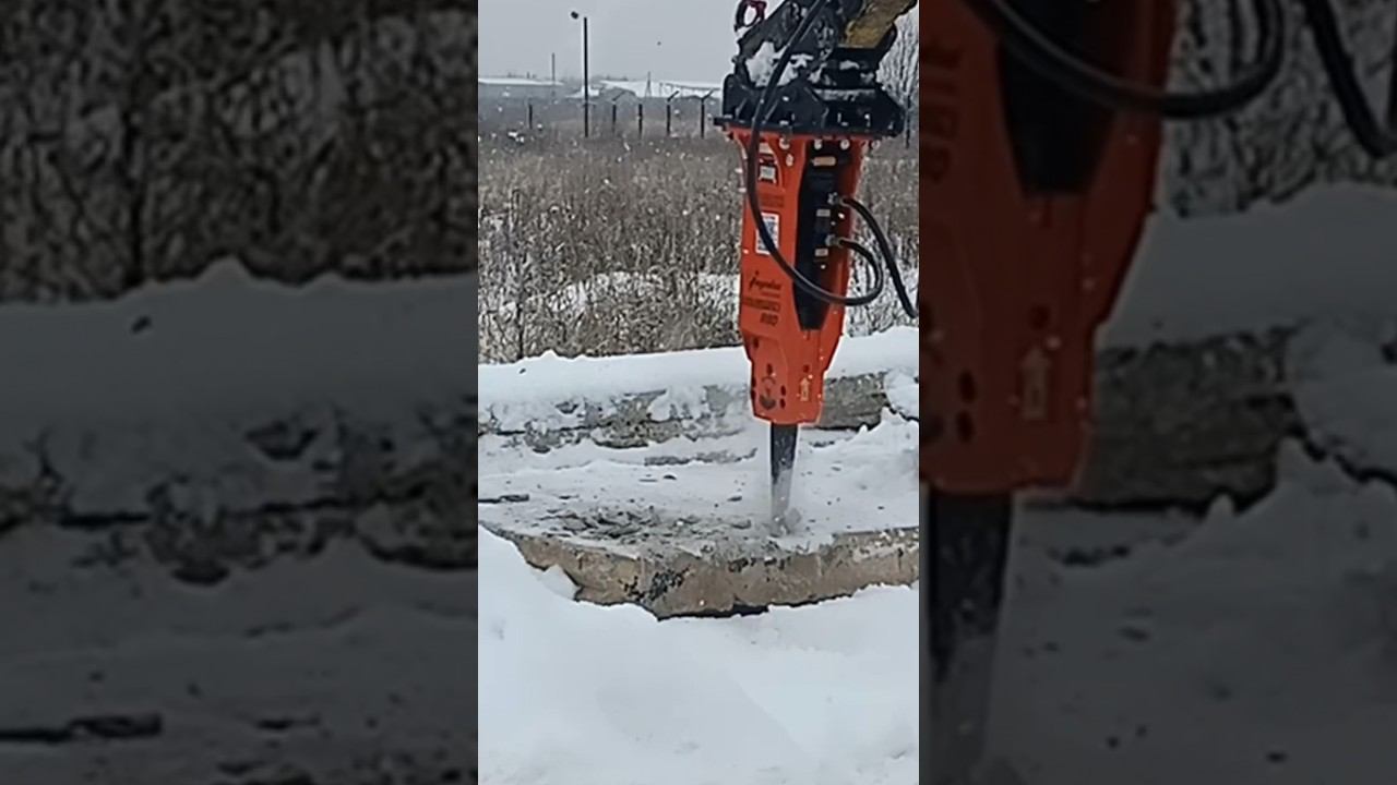 Гидрорыхлитель Impulse R80 #спецтехника #экскаватор #гидромолот #демонтаж смотреть онлайн