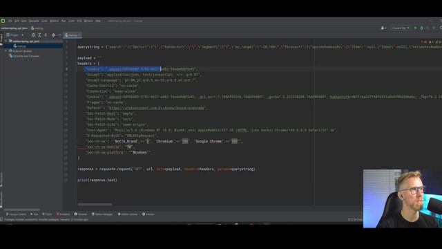 Webscraping com python usando API смотреть онлайн