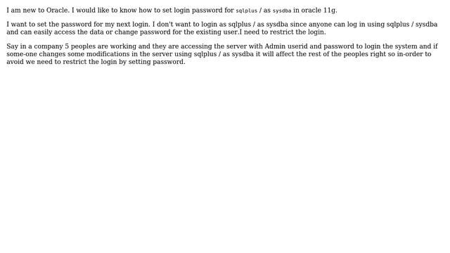 Databases: How to set Password for sqlplus /as sysdba? (2 Solutions!!) смотреть онлайн