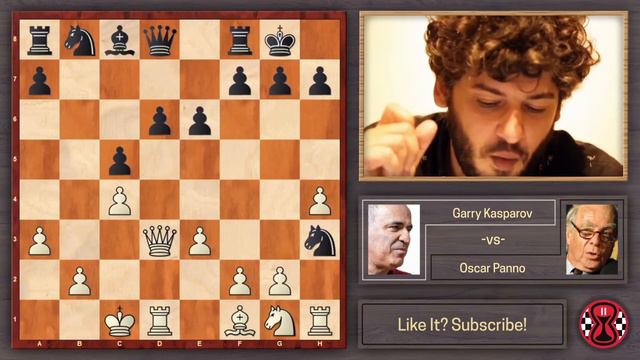 Kasparov points a gun at your face! Kasparov vs Panno смотреть онлайн