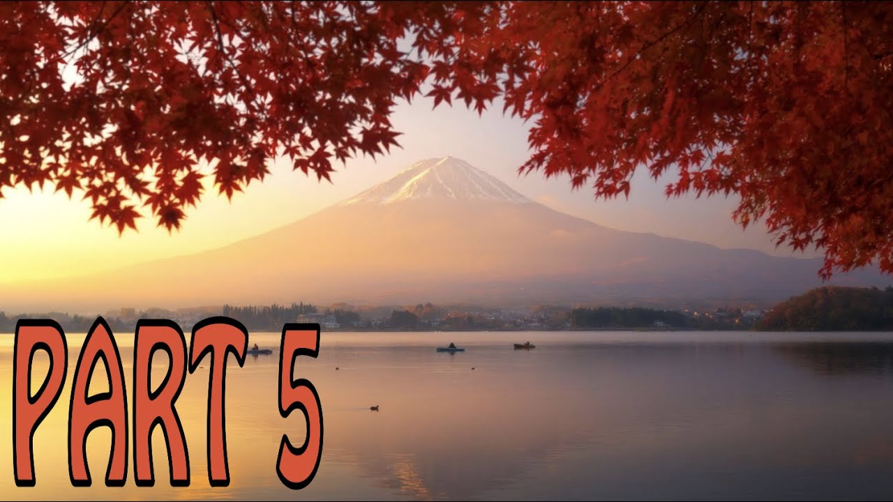 Расслабляющая фортепианная музыка / Красивое японское видео смотреть онлайн