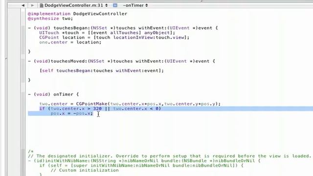 iPhone SDK Tutorial Making An Image Dodging Game Part 2 смотреть онлайн