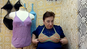 Вязаные купальники. Мастер-класс по вязанию крючком от О. С. Литвиной.