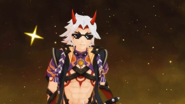 【MMD Genshin Impact】Arataki Itto Lucky Dance Specialist【 Arataki Itto 】