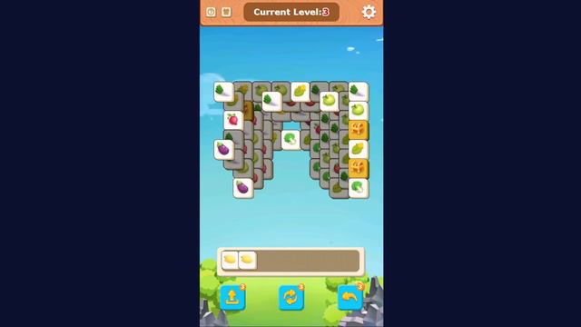 Tile Match 3 Mobile Game | Gameplay Android смотреть онлайн