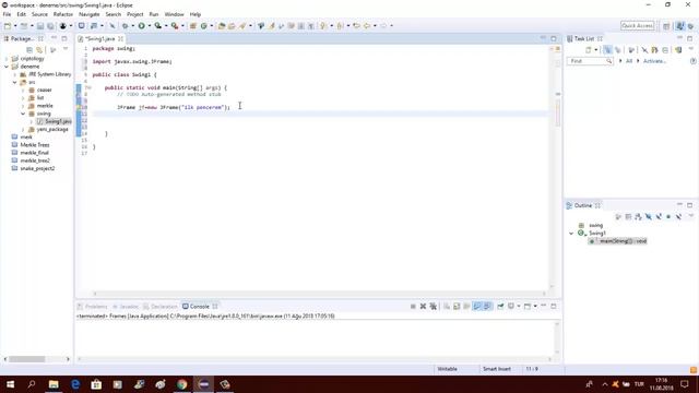 Java Swing - Kullanıcı Arayüzü Giriş (GUI) смотреть онлайн