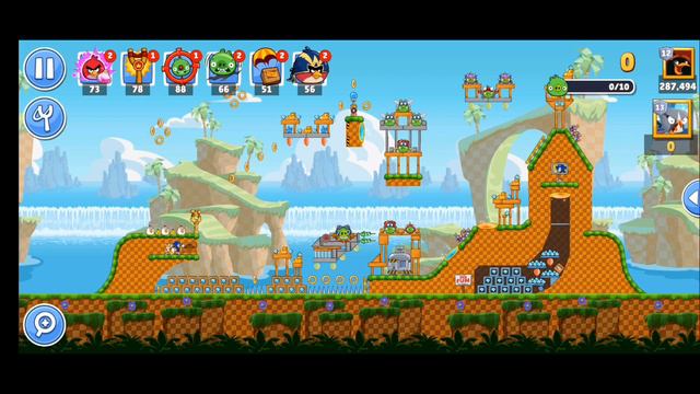 Angry Birds Friends Gameplay - Sonic & Angry Birds Friends Special Tournament! смотреть онлайн