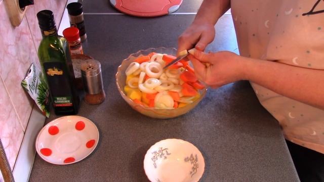 БАРАНЬЯ нога в духовке /интересный способ приготовления мяса с овощами на праздничный стол