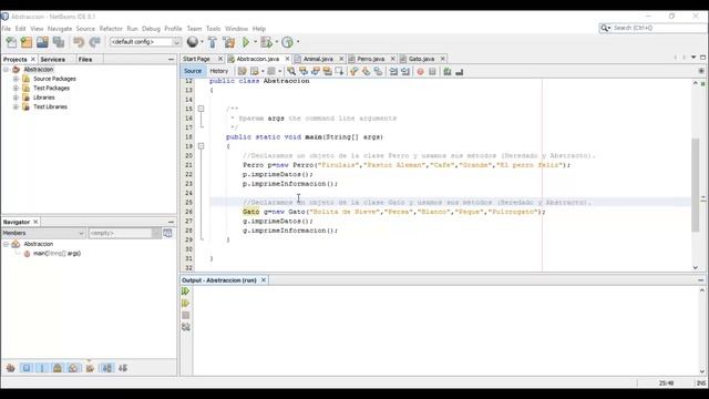10. ABSTRACCIÓN en JAVA смотреть онлайн