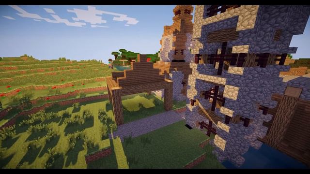 Minecraft the village #2 (пристань,башня и домик) смотреть онлайн