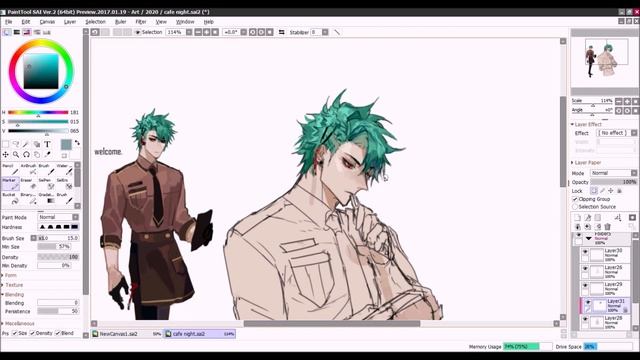 (SPEEDPAINT) milki cafe (oc) смотреть онлайн