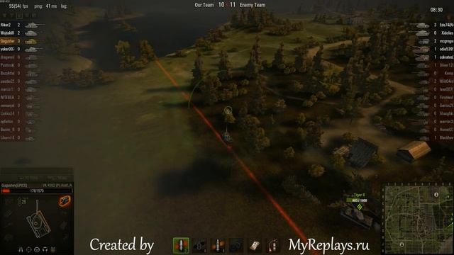 WOT: Murovanka - VK 4502 (P) Ausf. A - 5 frags - Sniper, смотреть онлайн