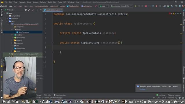 Aplicativo com Retrofit - parte 21 - Executors смотреть онлайн