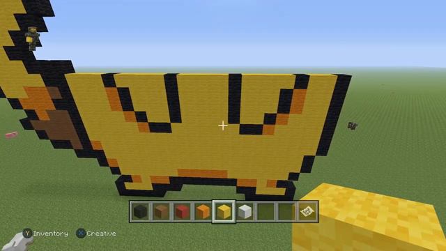 Minecraft Pixel Art Tutorial - Pikachu смотреть онлайн