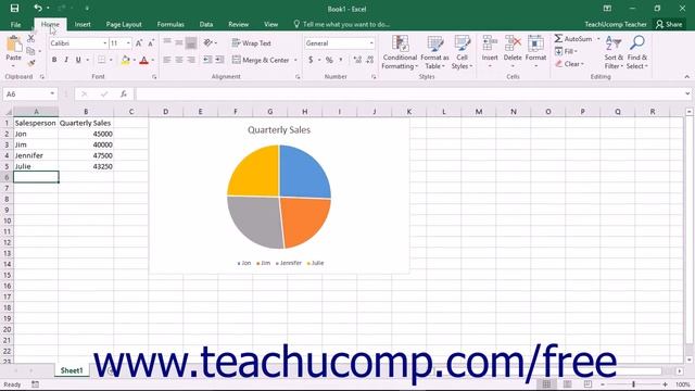 Excel 2016 Tutorial The Ribbon Microsoft Training Lesson смотреть онлайн