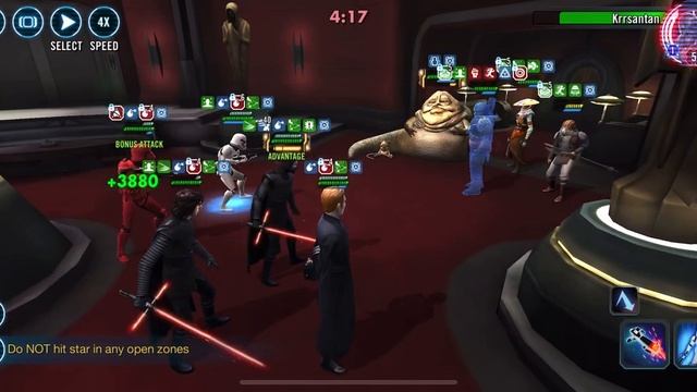 Normal jabba team. One misplay with hux first move смотреть онлайн