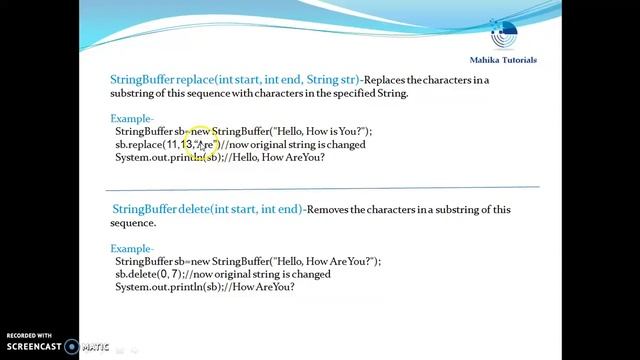 Core Java 82 -StringBuffer And StringBuilder смотреть онлайн