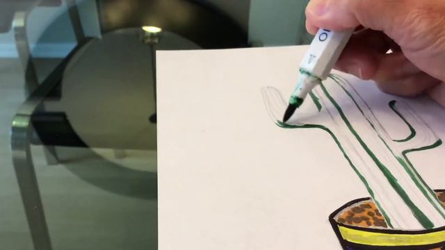 Art-spire With Me Series #14 | Cactus plant Draw + Color | SueEnc Motivation смотреть онлайн