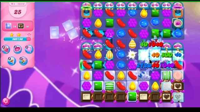Candy crush saga Level 10210 | Candy crush saga UFO color bomb combo смотреть онлайн
