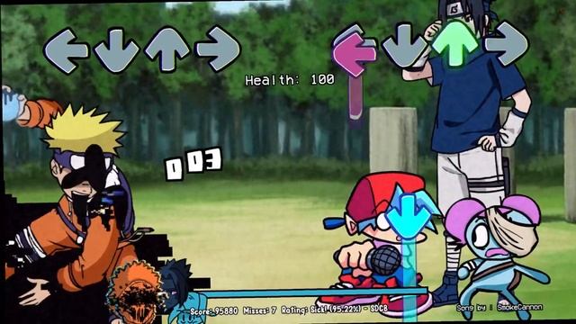 Friday Night Funkin 'VS Corrupted Naruto Glitch | Субботний апокалипсис (Learn With Pibby x FNF Mod) смотреть онлайн