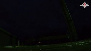 Пуск межконтинентальной баллистической ракеты "Ярс".