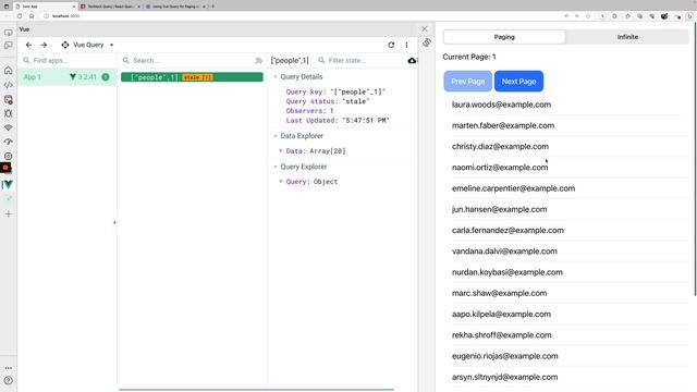 Tanstack Query / Vue Query Pagination and Infinite Scroll Example In Vue смотреть онлайн