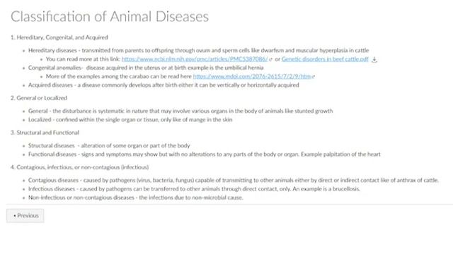 Classification of Animal Diseases смотреть онлайн