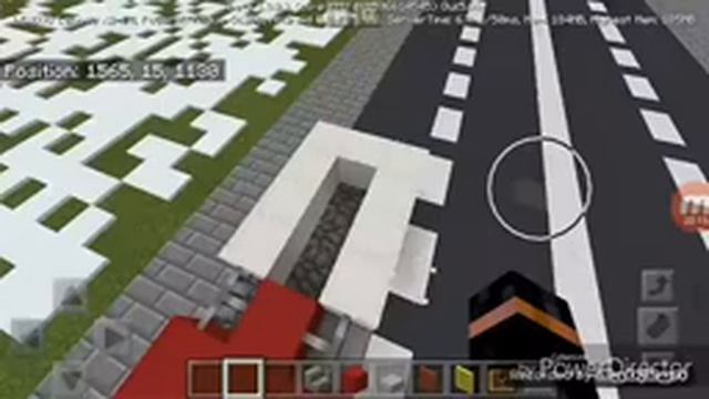 Как сделать пожарную машину в майнкрафте.