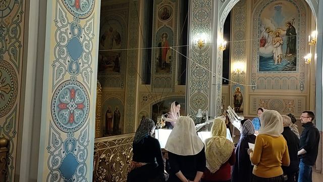 Просительная Ектения (муз. Е. Кустовского). Регент Екатерина Артюхова смотреть онлайн