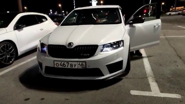 ДХО в режиме поворотника skoda Octavia a7 дорест смотреть онлайн