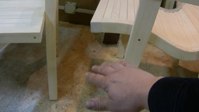 Обзор деревянных кресел для бани смотреть онлайн