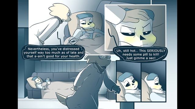 Timetale part 2 (Undertale Comic Dub) смотреть онлайн