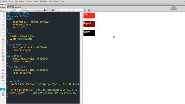 05.- Curso intensivo de LESS. Trabajar con Mixins. смотреть онлайн