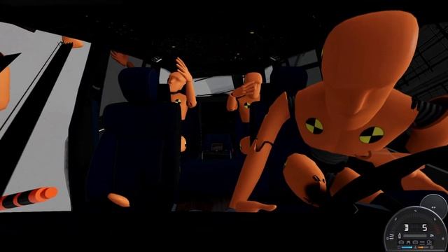 Procyon Centauri краш-тест с манекенами в BeamNG.drive смотреть онлайн