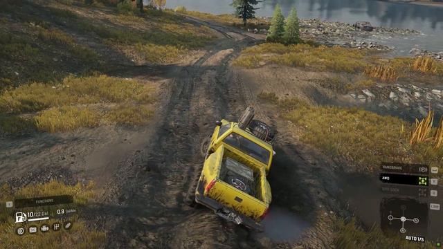 SnowRunner Upgrade Location AWD (White Western Star 4964) смотреть онлайн