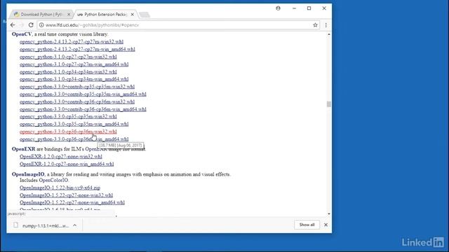 How to install OpenCV in python for windows 8 смотреть онлайн