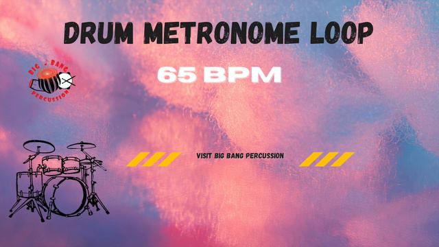DRUM METRONOME LOOP - 65 bpm смотреть онлайн