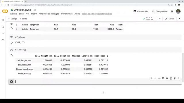 Seaborn - Matriz de Correlação смотреть онлайн