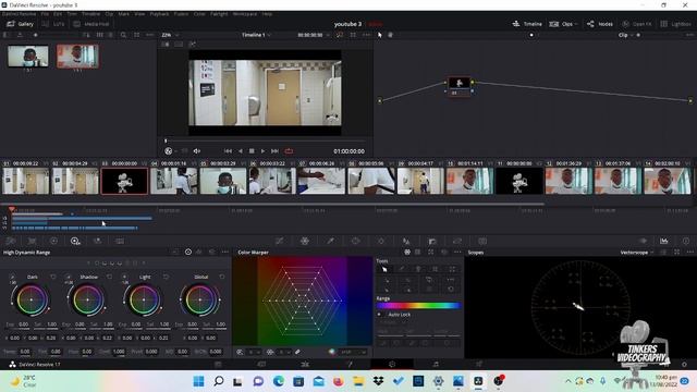 How to Copy and Paste Color Grades and Nodes in DaVinci Resolve. смотреть онлайн