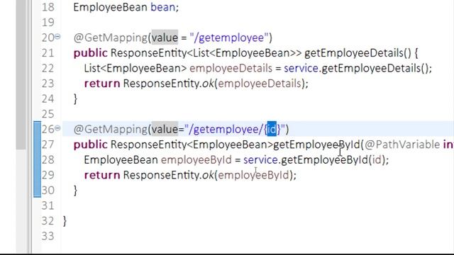 6-Implementing the GET Method to fetch employee by Id смотреть онлайн
