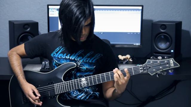 Falling In Reverse - Broken (Guitar Cover + Tabs) смотреть онлайн