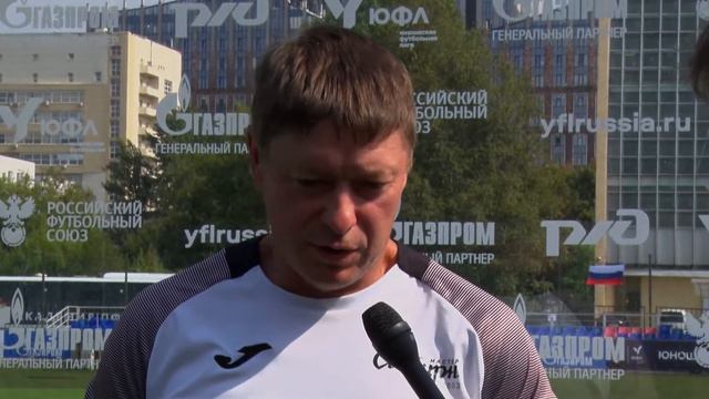 ЮФЛ-2. ЦСКА - Мастер-Сатурн. 6-й тур. Интервью смотреть онлайн