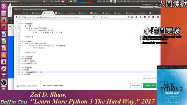 【台下磨劍 】 Let's Google Stackoverflow for Python ► 一齊玩 Python！ 之 35 X смотреть онлайн