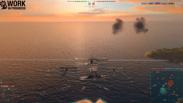 HMS Ark Royally Sh*t - World of Warships CV Montage смотреть онлайн