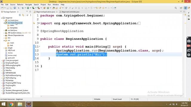Resolve Web server failed to start. Port 8080 was already in use ||SPRING BOOT смотреть онлайн