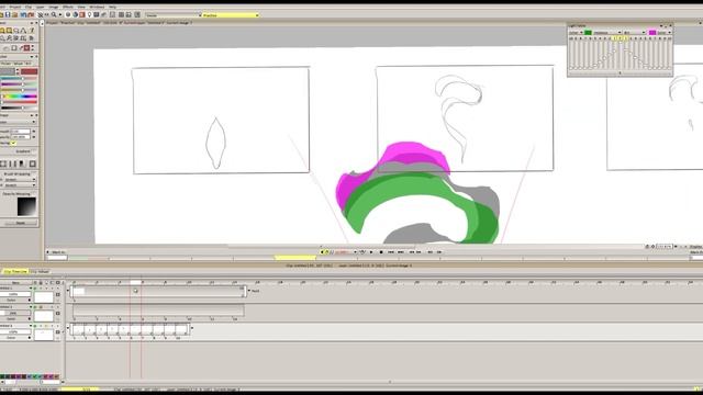 Smoke animation ["Basics of 2D FX" course preview]. Покадровая анимация дыма. смотреть онлайн
